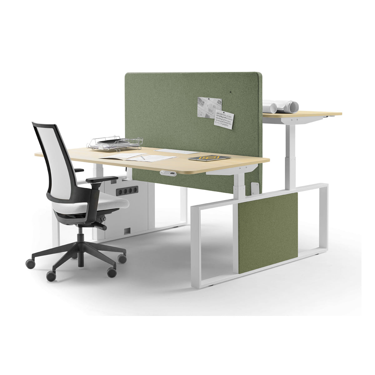 Skala Sit-Stand Bench Desk