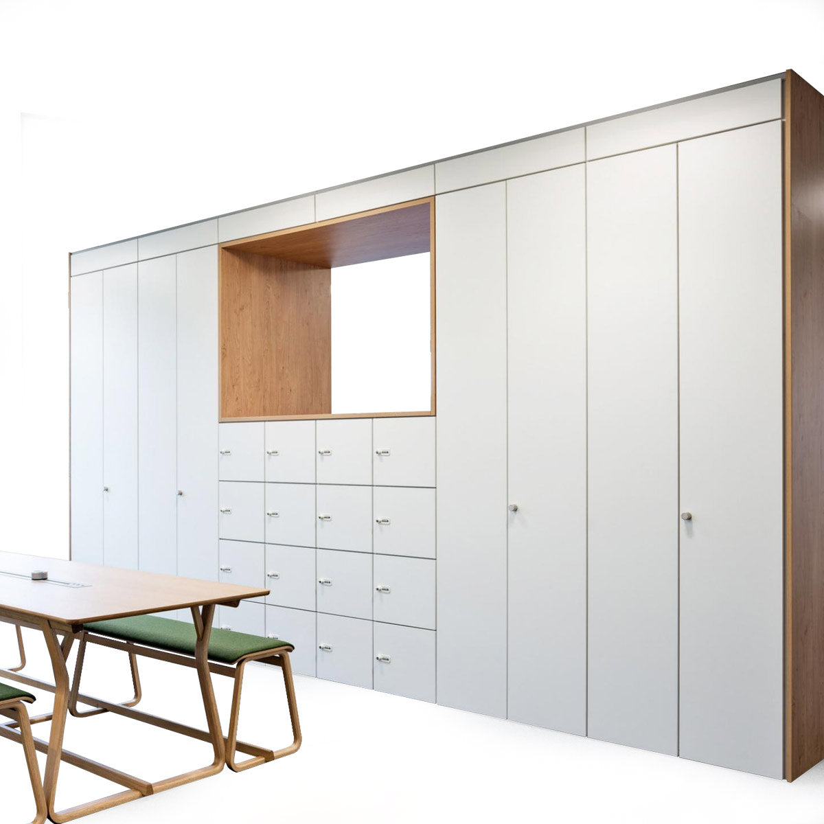 Sorted Office Wall Storage