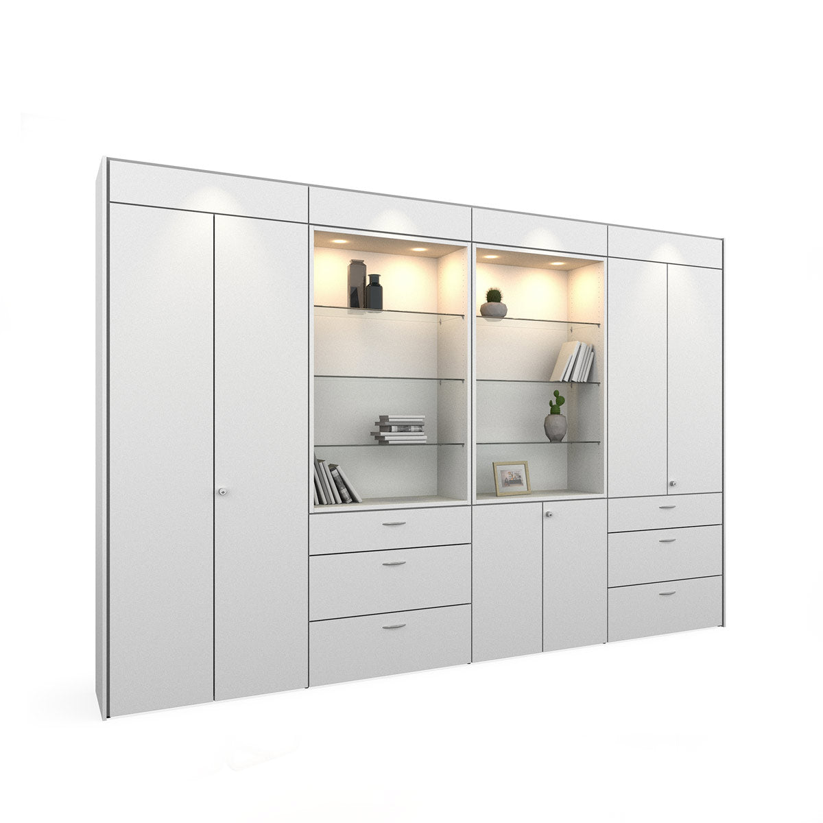 Sorted Office Wall Storage