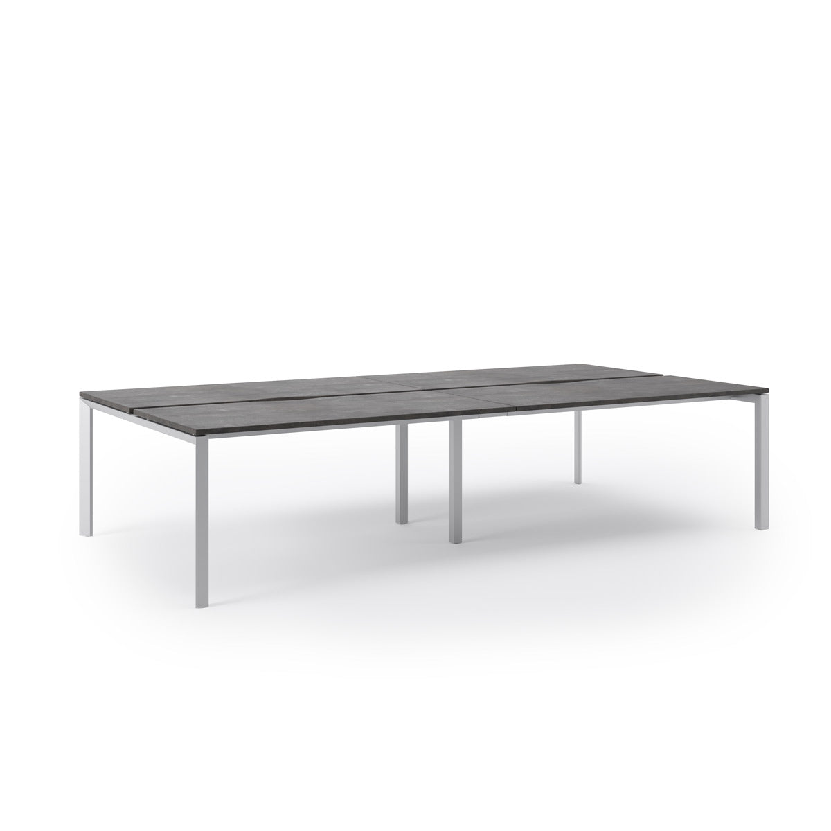Statico 4 Person Bench Desk