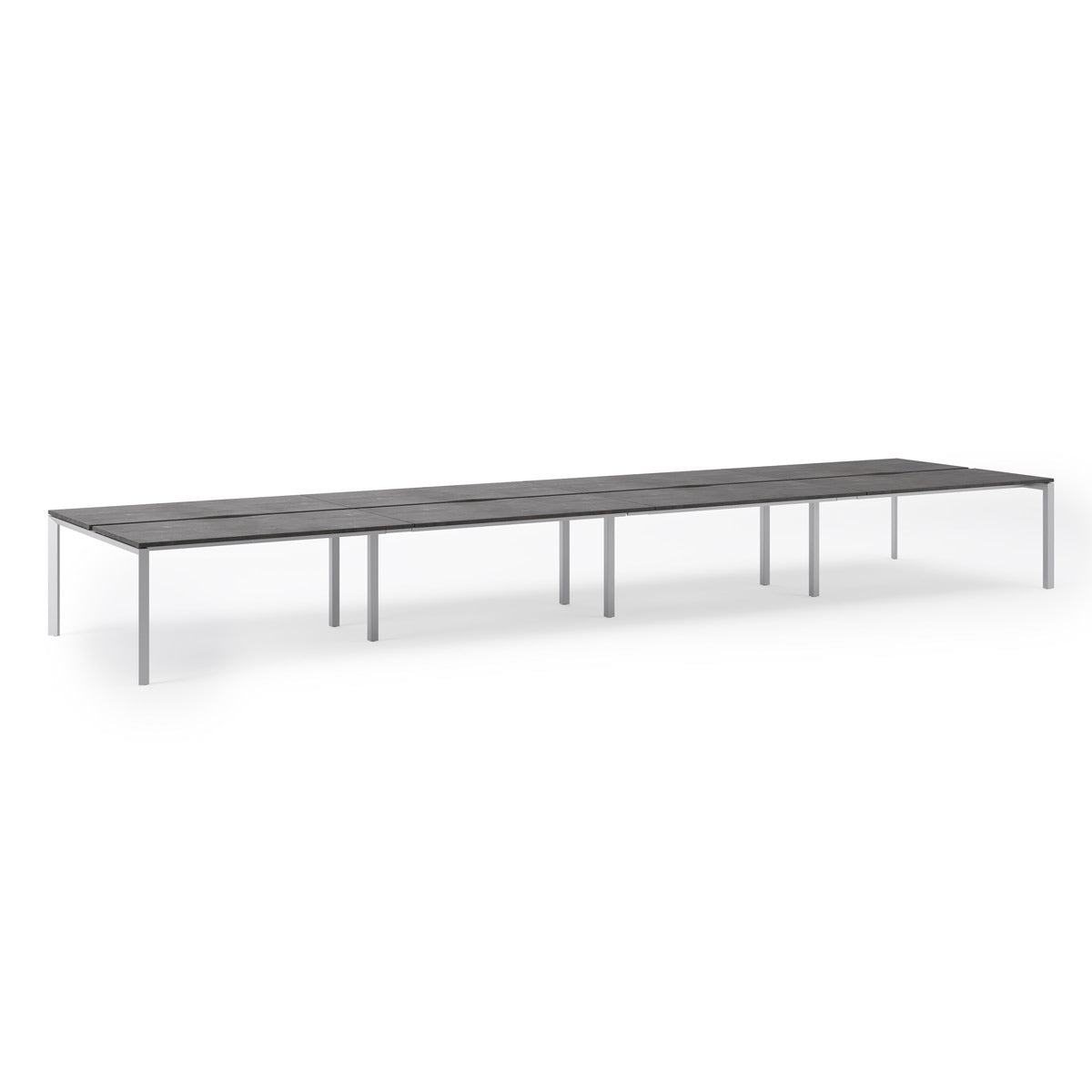 Statico 8 Person Bench Desk