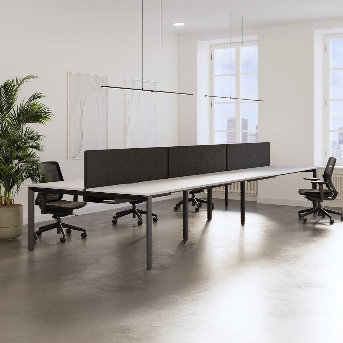 Statico Office Bench Desk
