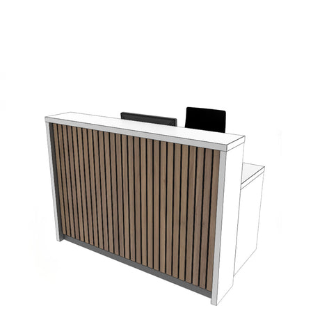 Curved Straight Reception Desk