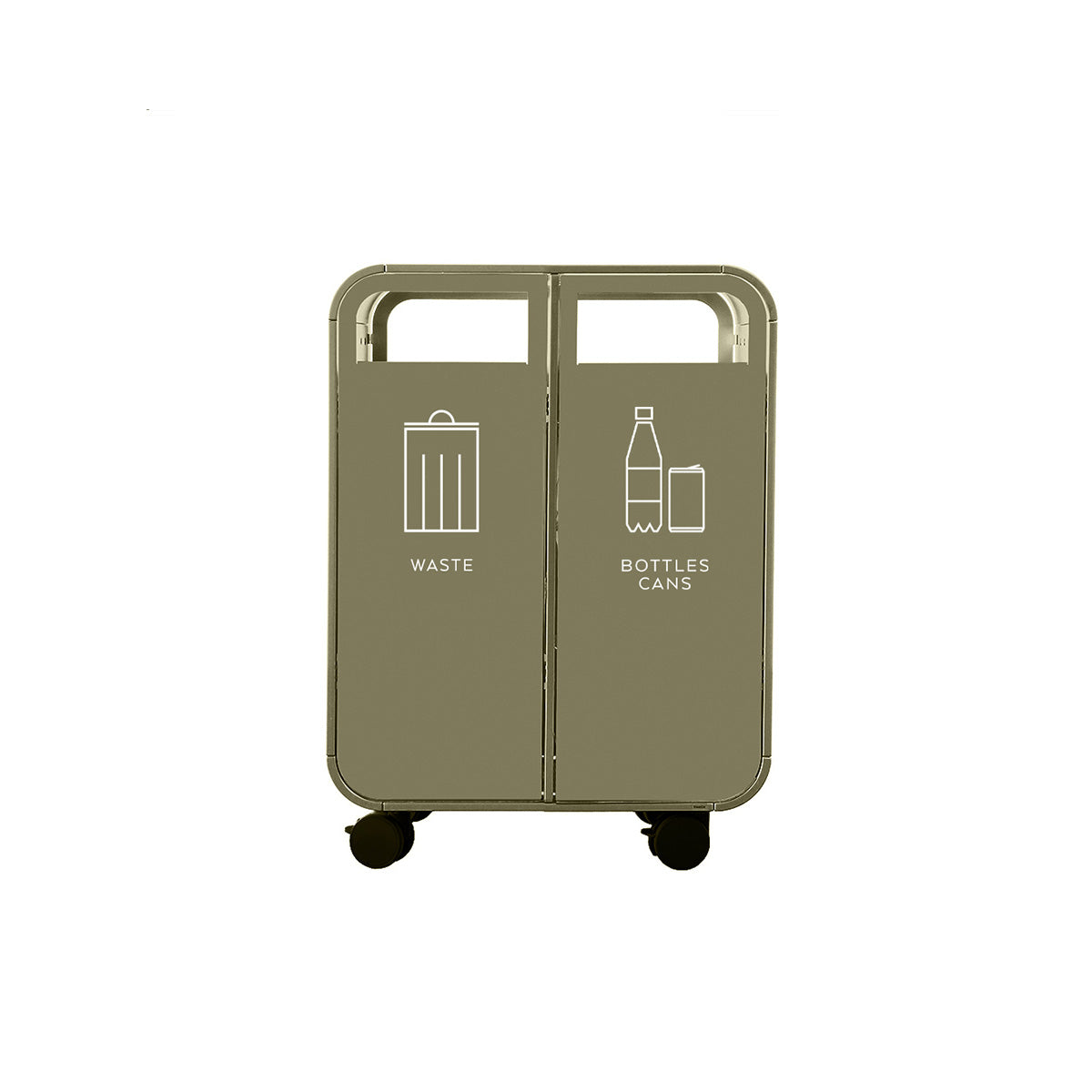 Cloud 2 Door Bin Olive