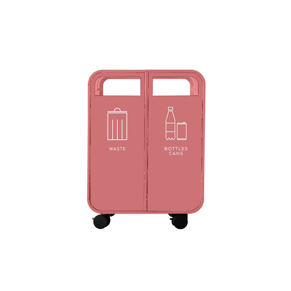 Cloud 2 Door Bin Old Pink