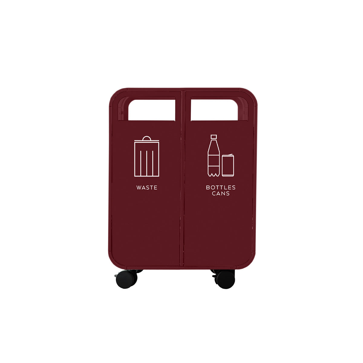 Cloud 2 Door Bin Red Wine