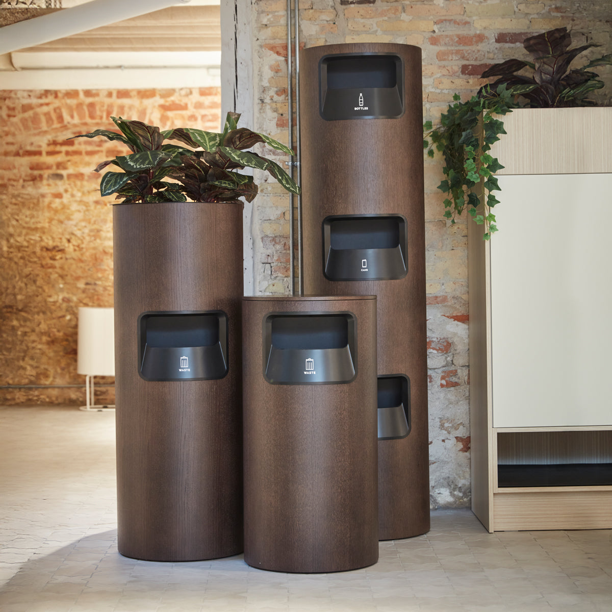 Etage Bin Mocha Stained Oak