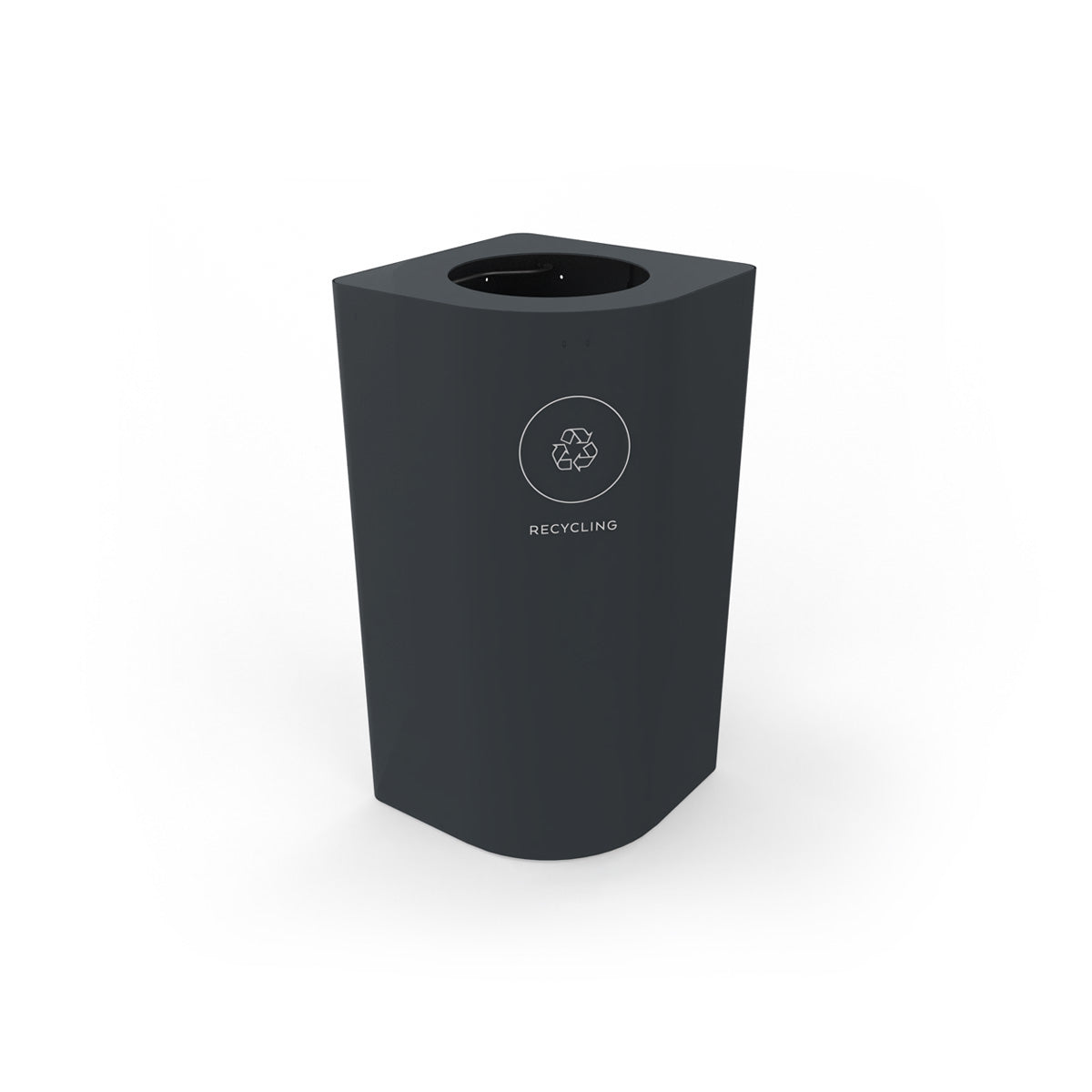 Kloss Rounded Corner Bin Anthracite