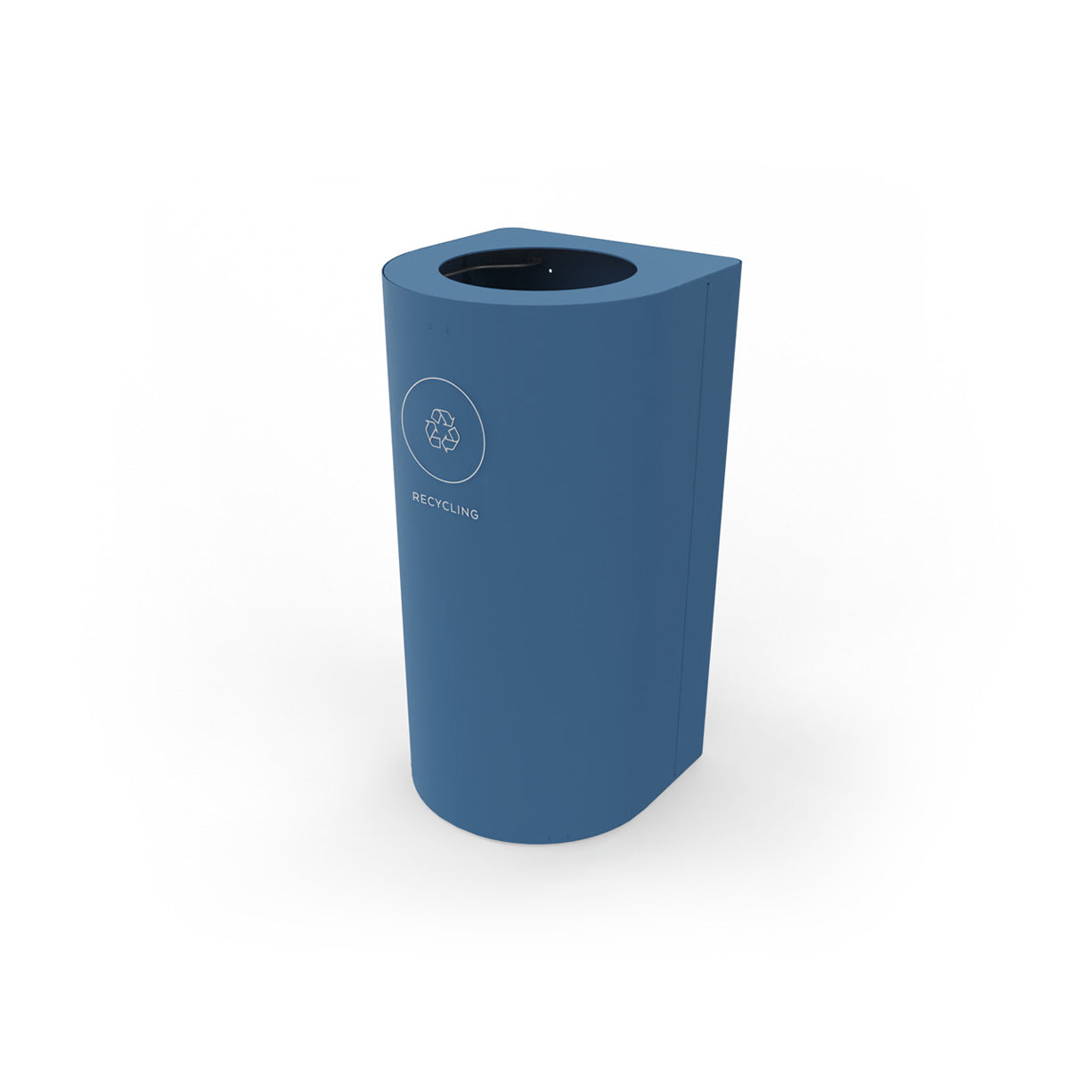 Kloss Rounded Front Bin Brilliant Blue