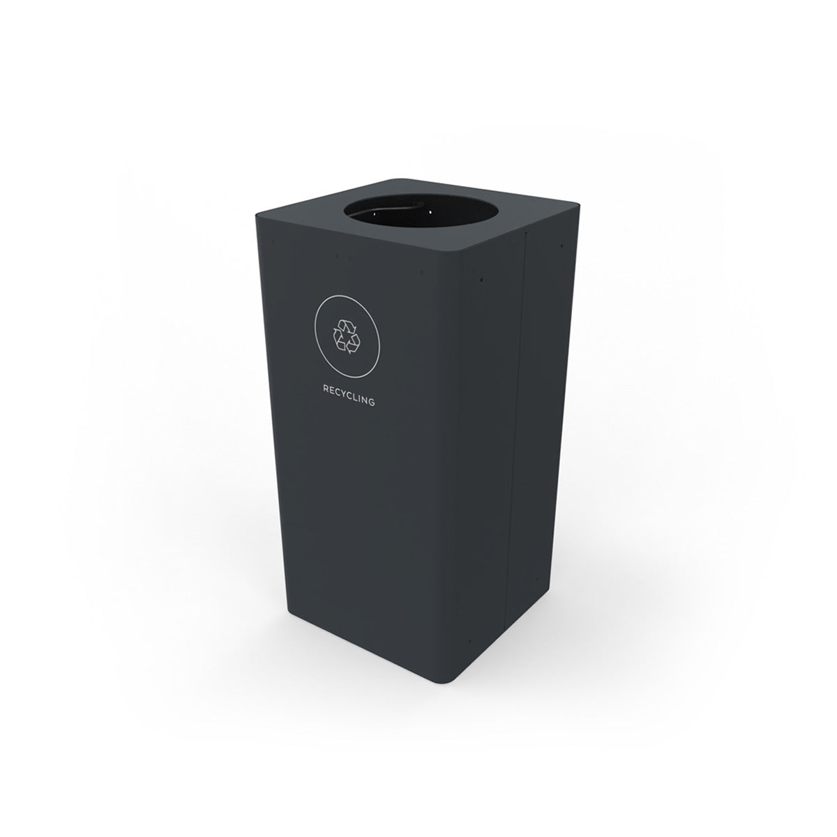 Kloss Square Bin Anthracite