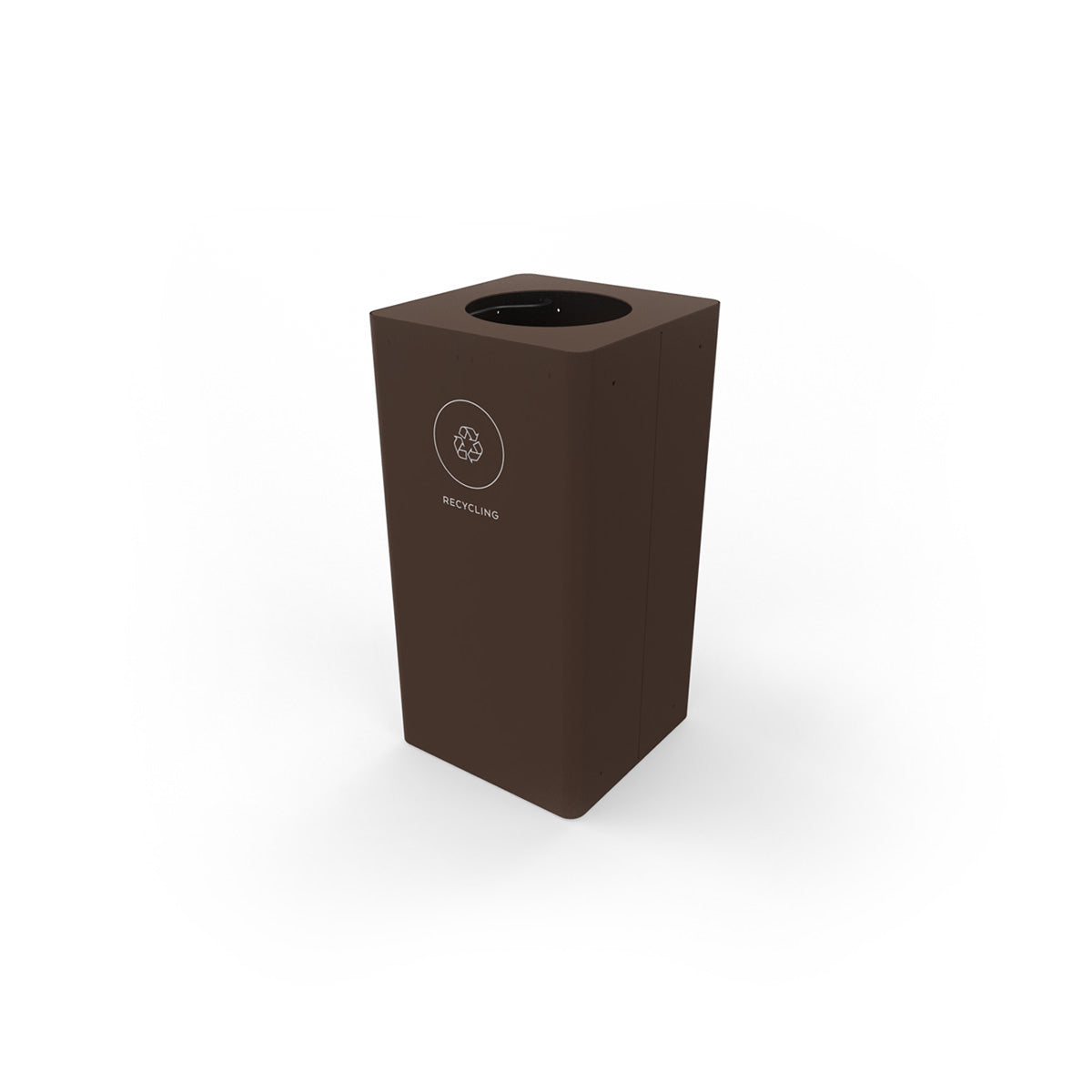 Kloss Mini Square Bin Chocolate