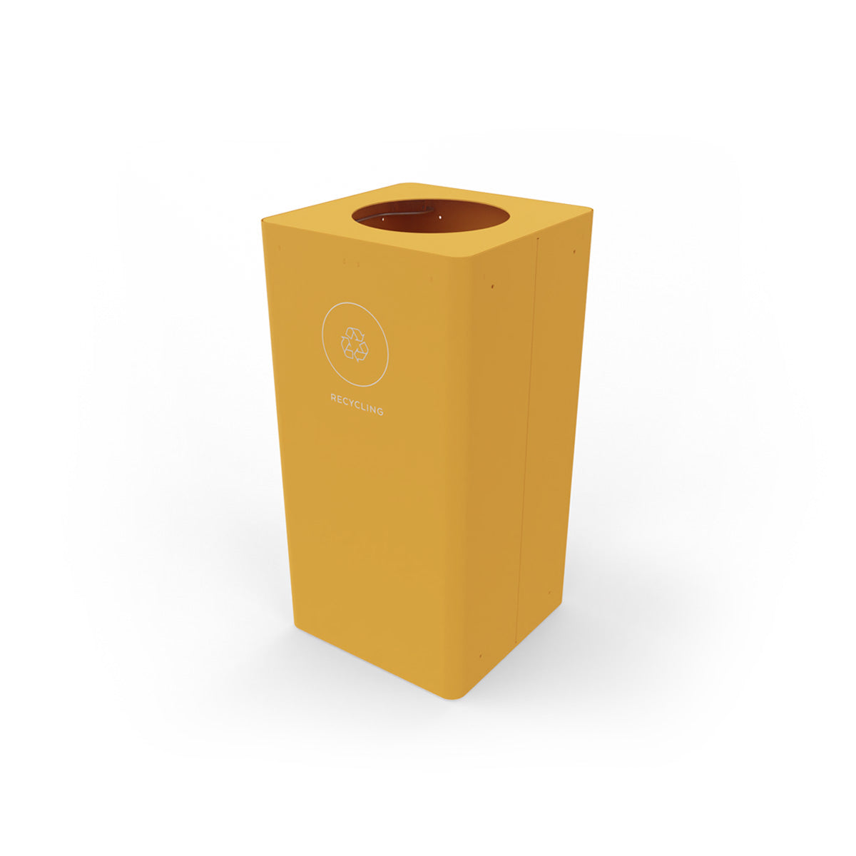Kloss Square Bin Saffron