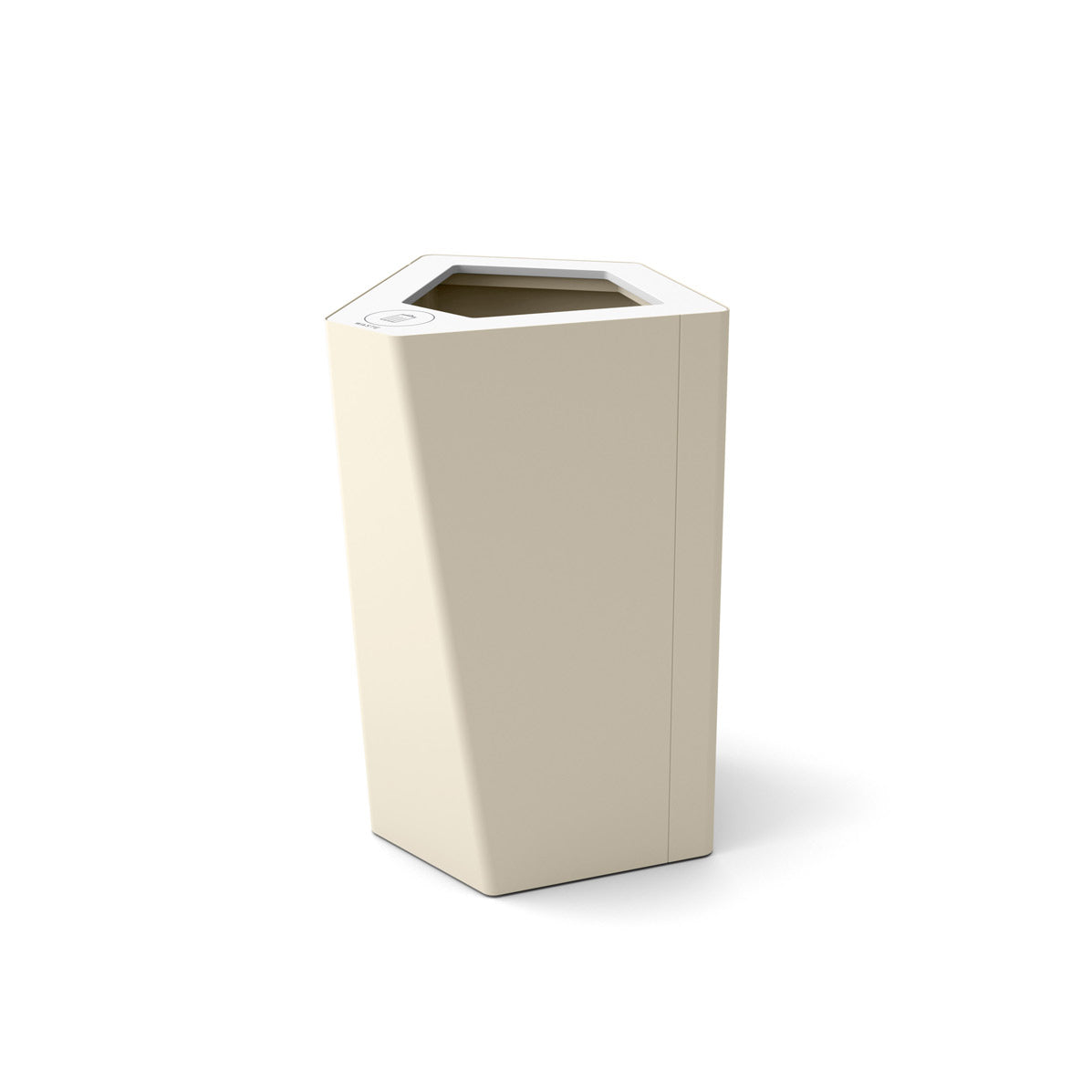 Kite Bin Pearl White