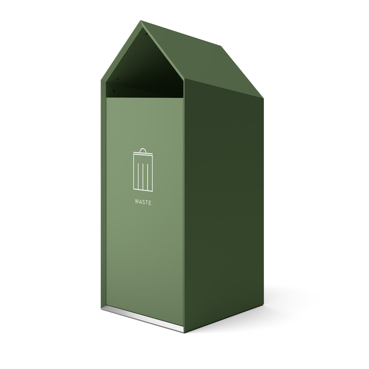 Ridge High Bin Forest Green
