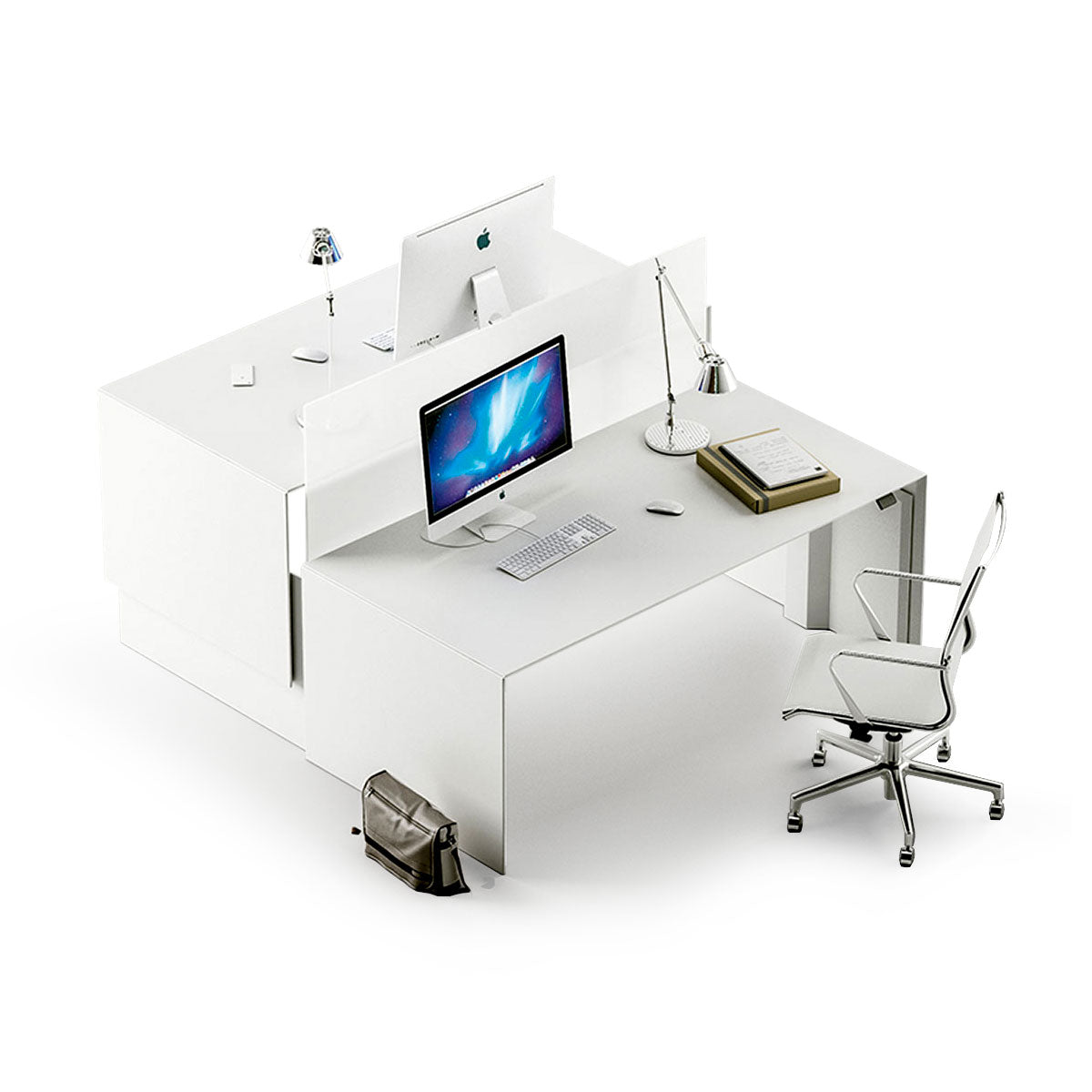 Quaranta5 Height Adjustable Bench Desk