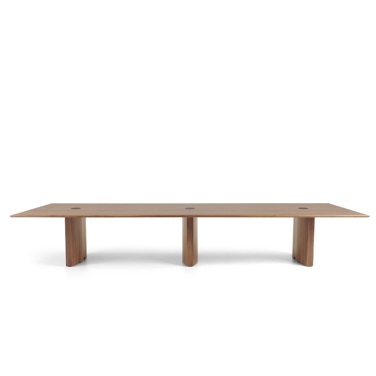 Verco Aerofoil Conference Table in Walnut