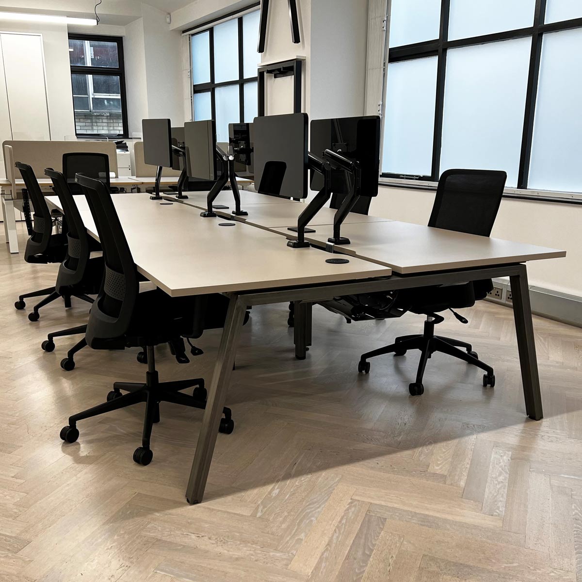 A-Frame Bench Desk