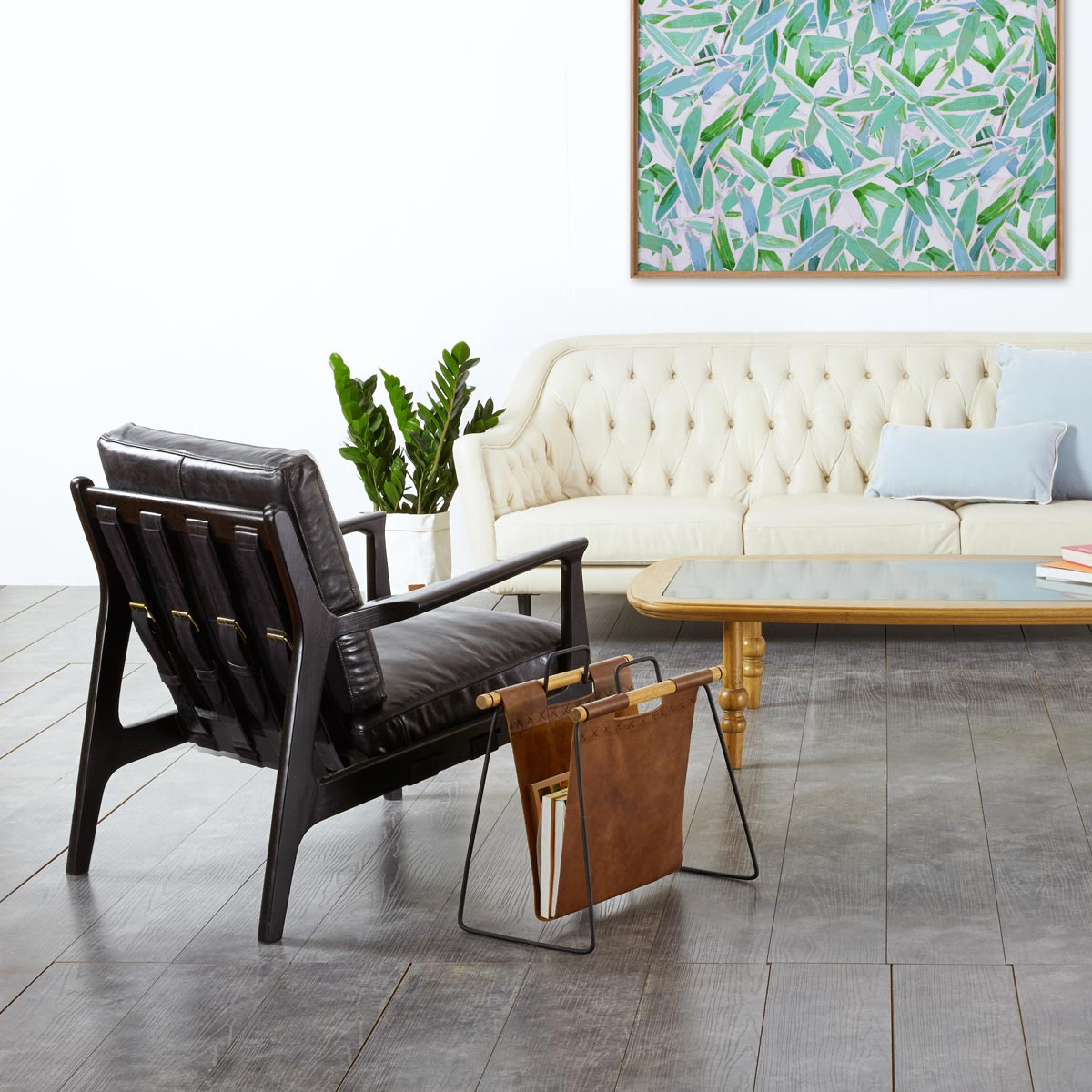 At Ease Leather Armchair