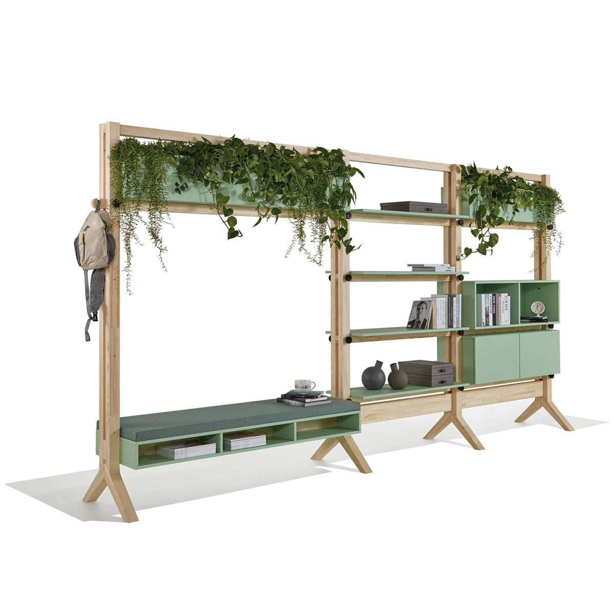 Hockey Shelving Room Divider