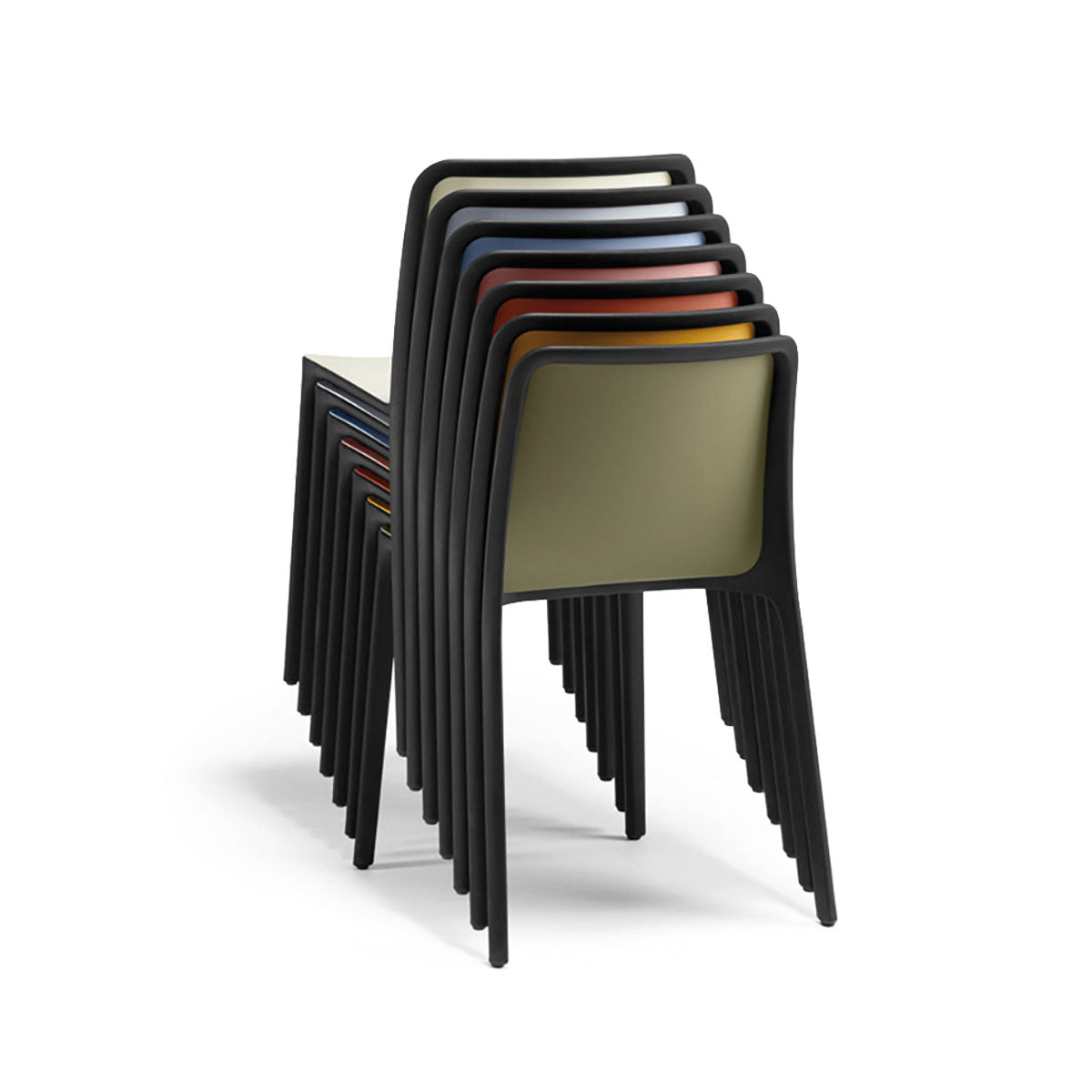 Bika Cafe Chairs Stacked