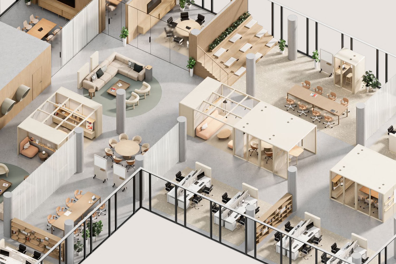 Modular Office Pods