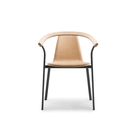 Atal Chair with Armrests Upholstered