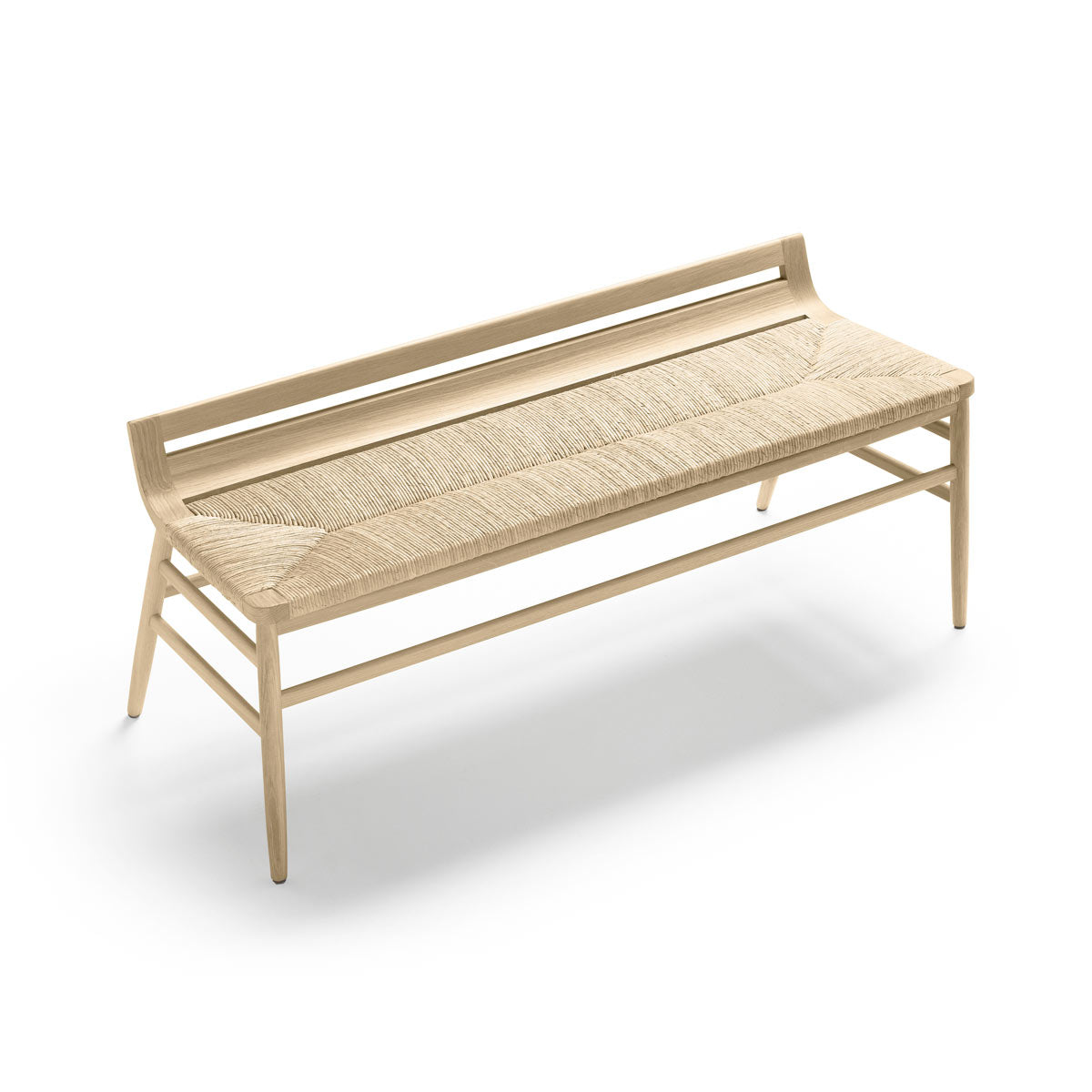 Kimua Bench | Tabouda Straw Bench Seating – Furnify