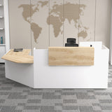 Fifty-Fifty Reception Desk