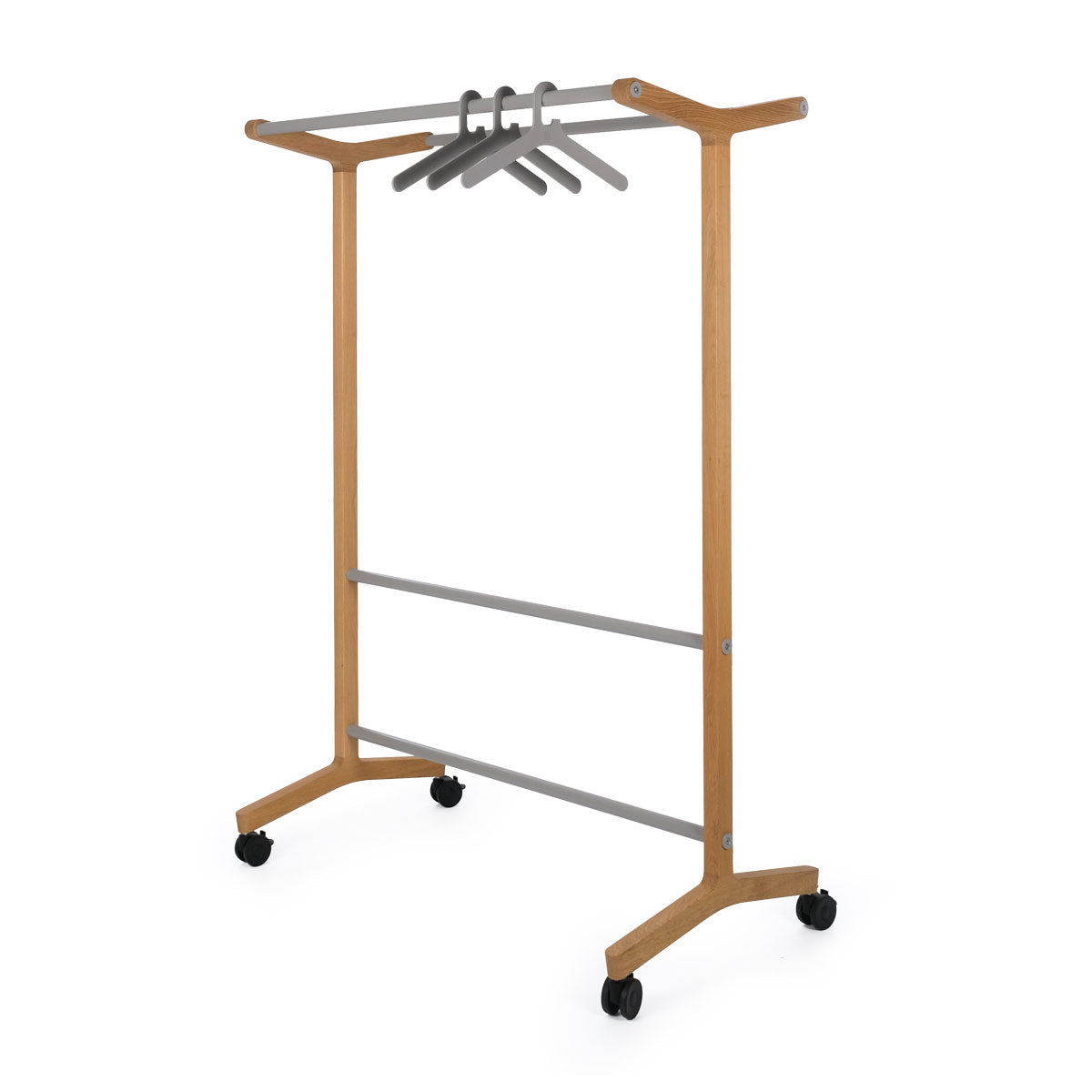 Round20 Double Coat Rack