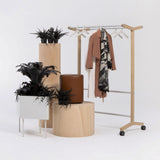 Round20 Double Coat Rack