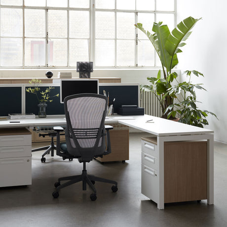 Chemistry Desk with Return Desk