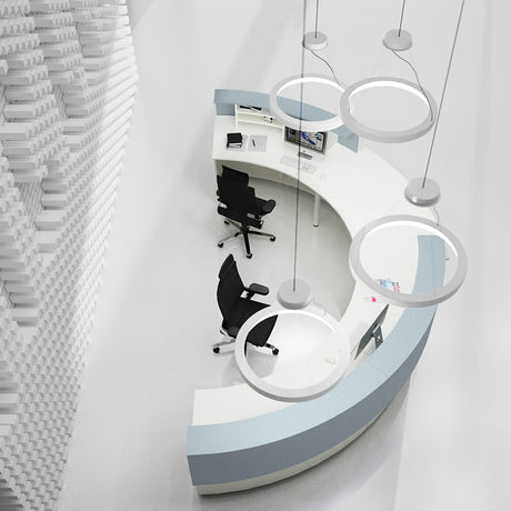 Cockpit Half Round Reception Desk