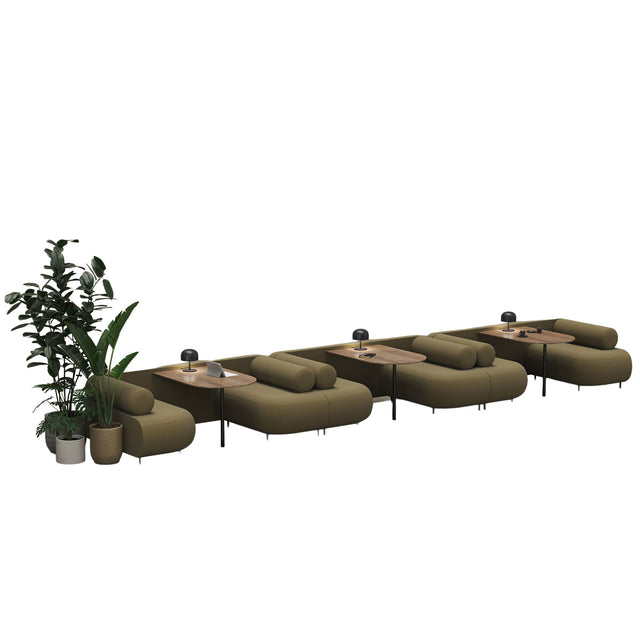 Wunderwall Rolo Banquette Seating