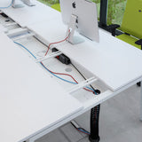 Linnea Bench Desk Sliding Desktop