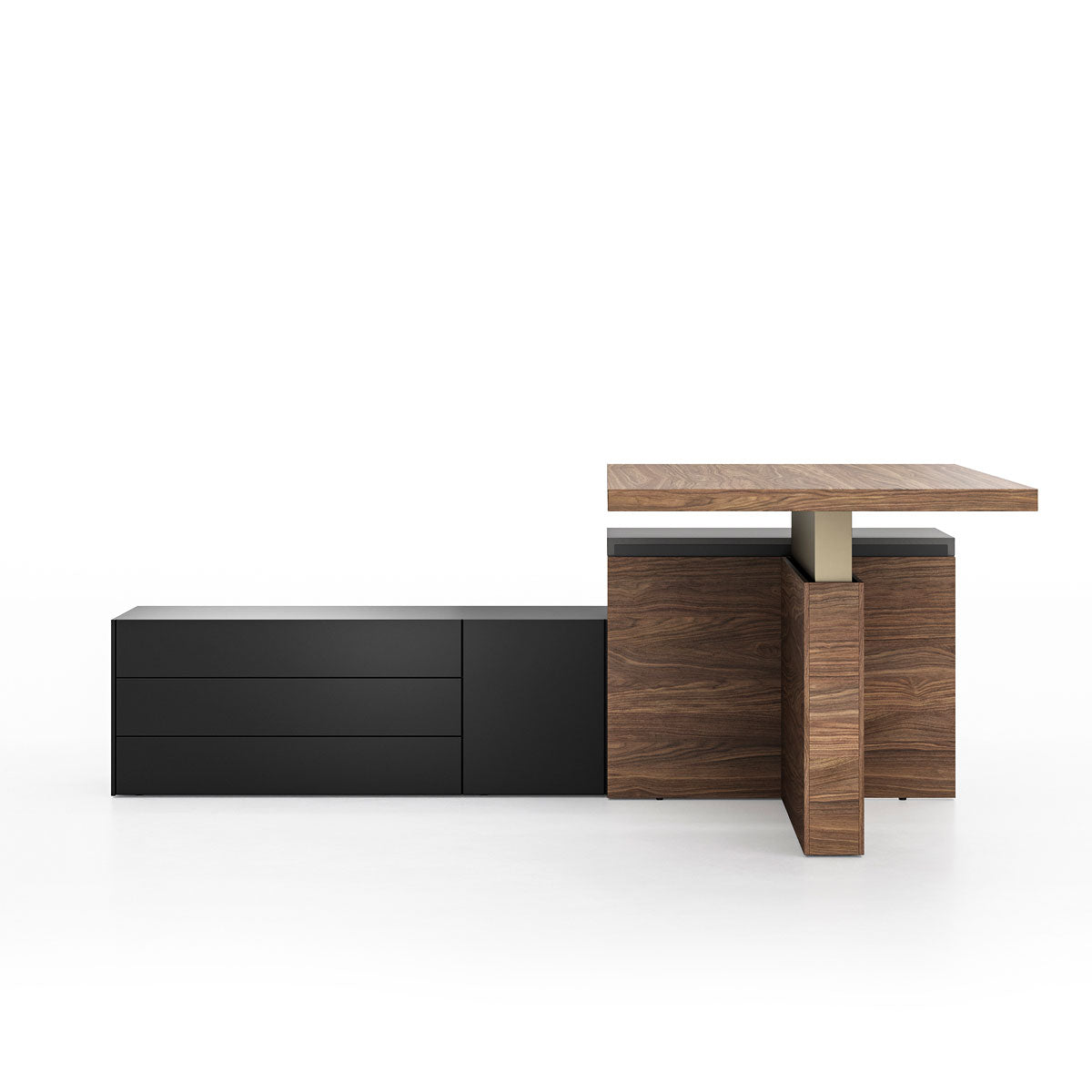 Mux70 Presidential Sit-Stand Executive Desk