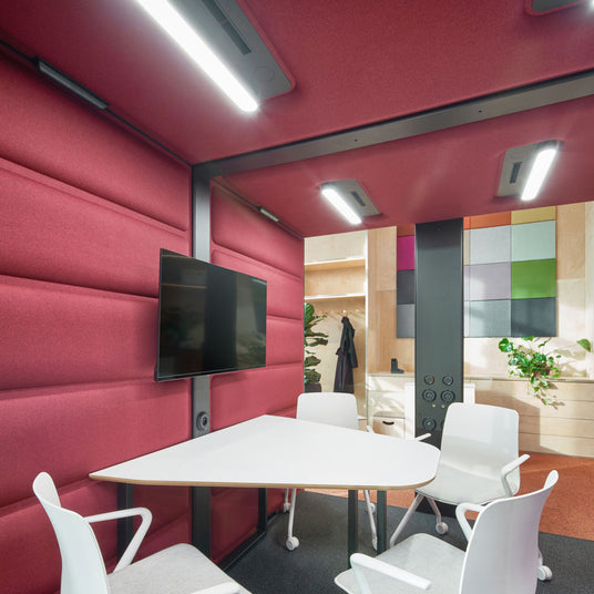 HushFree L Acoustic Pod Interior Ventilation Detail