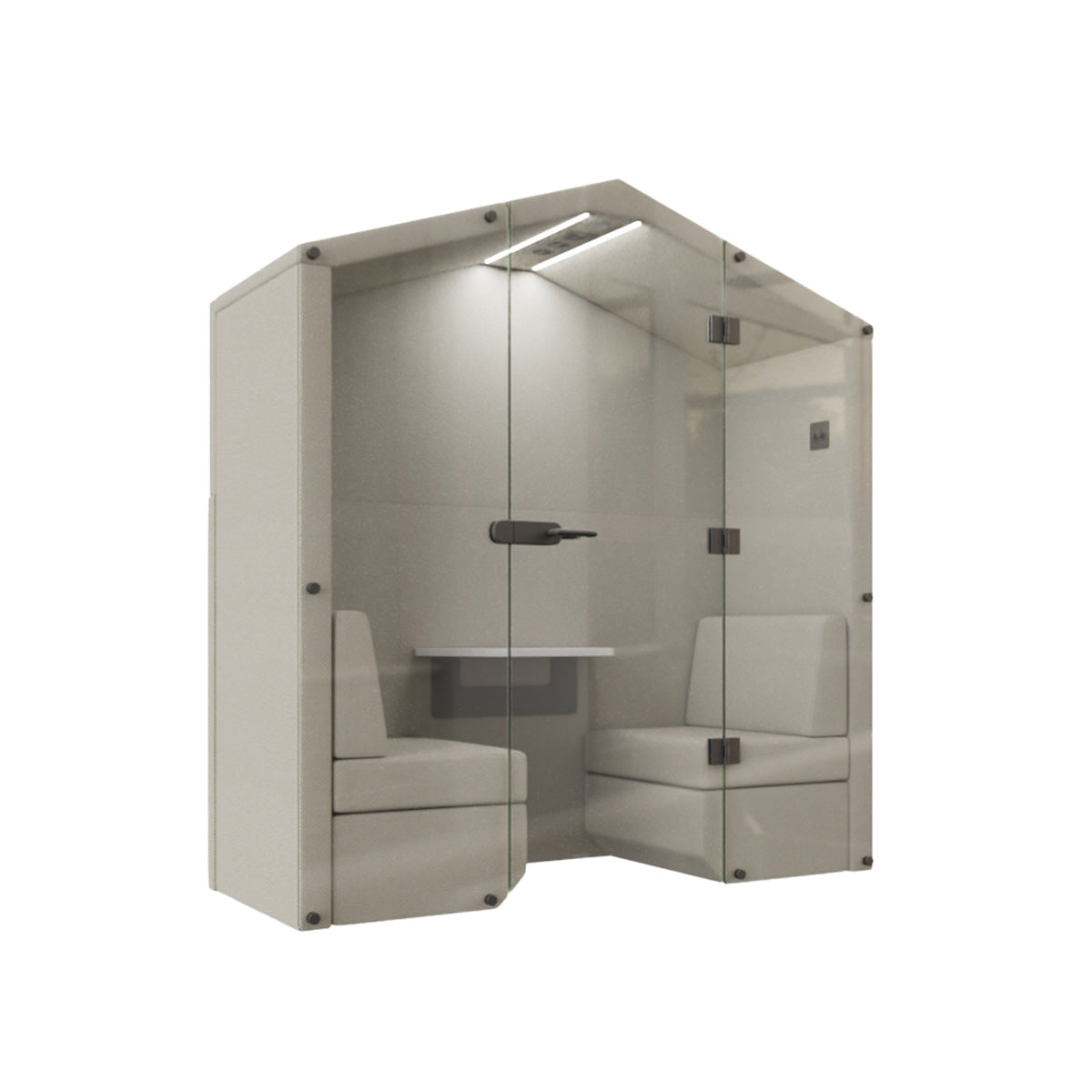 Bea 2 Seat Glass