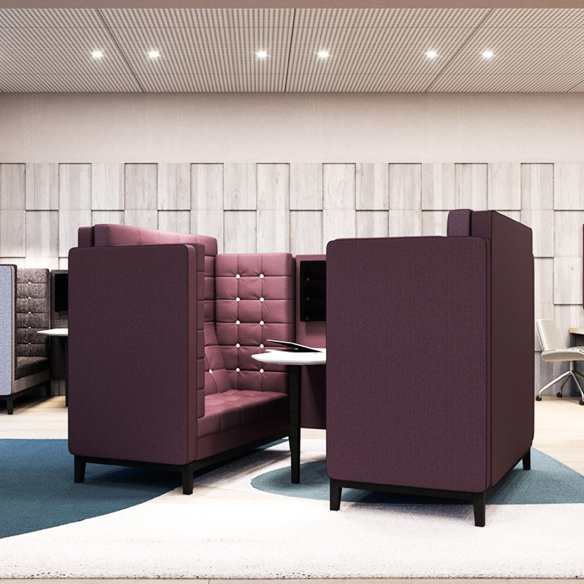 Jig Cave Acoustic Seating Booth