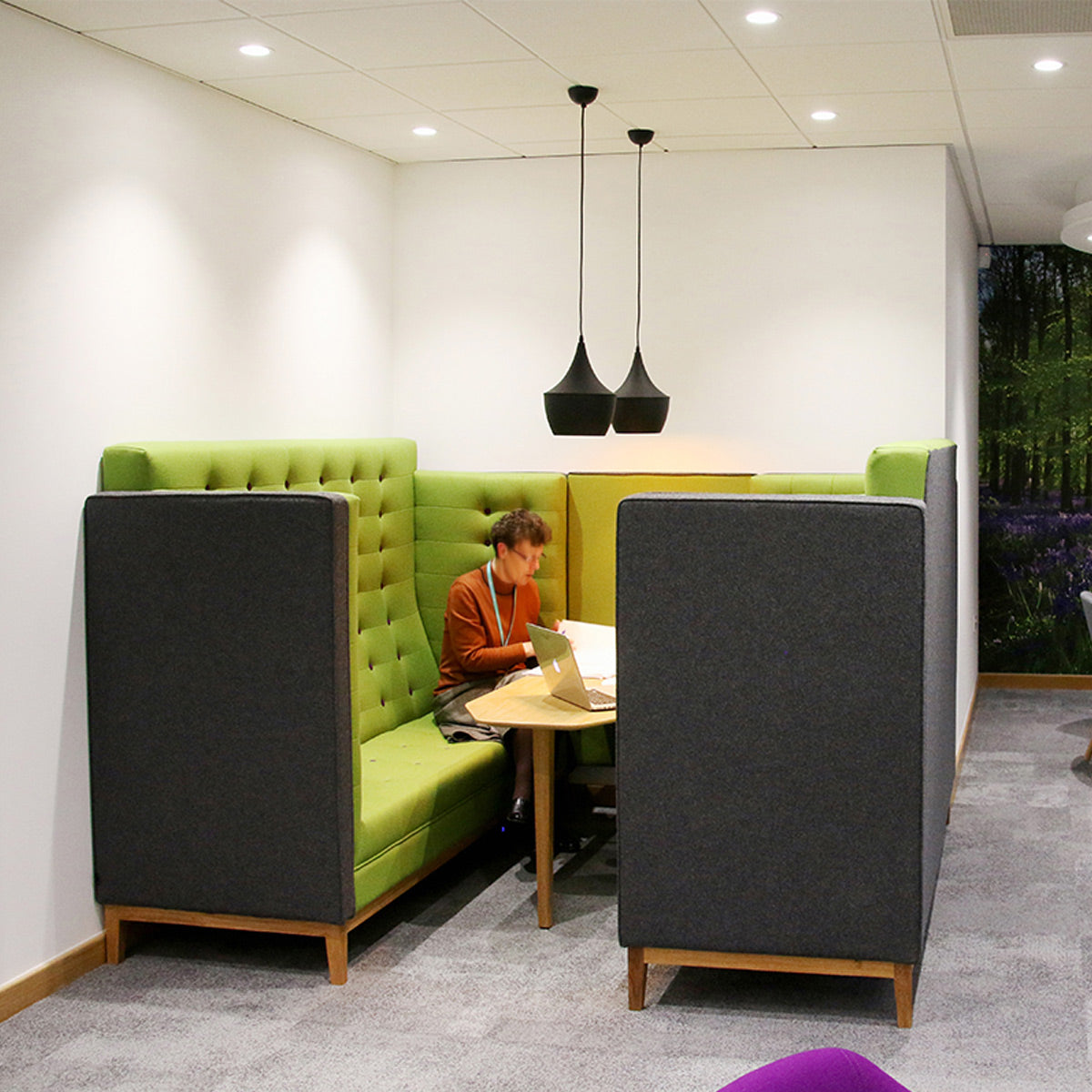 Jig Cave Seating Booth