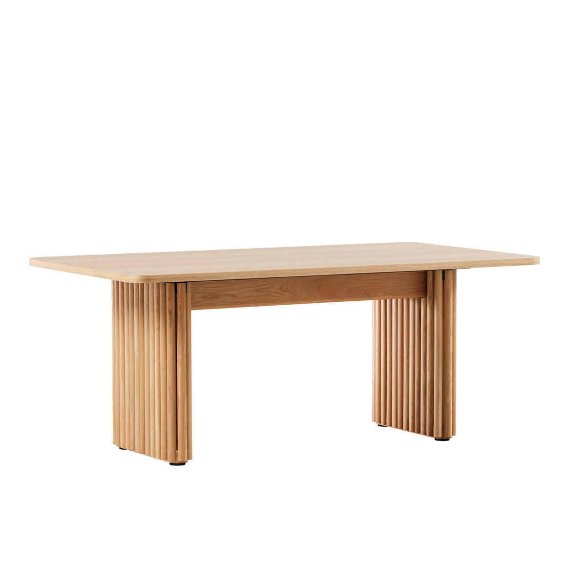 Opera Eliptical Meeting Table Oak