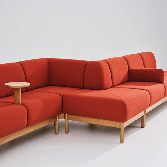 Soigne Modular Sofa Armrest and Table