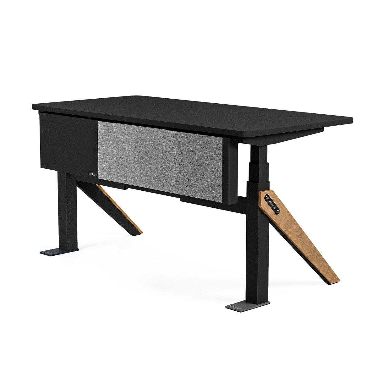 Kin Sit-Stand Desk With A Modesty Panel