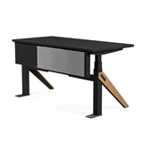 Kin Sit-Stand Desk With A Modesty Panel