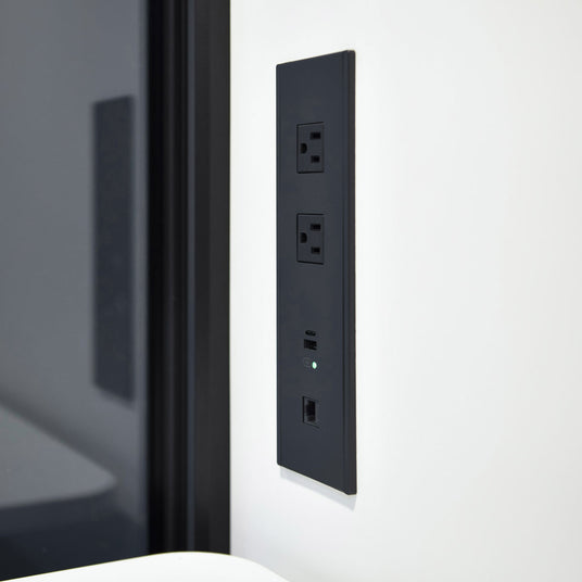 Milli Sit Work Booth Power Sockets
