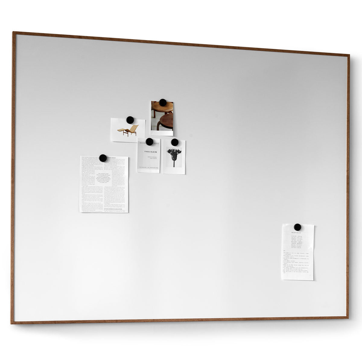 Wood Oak Framed Whiteboard