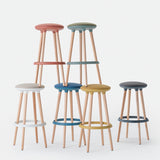 Button High Stools