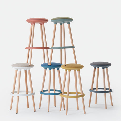 Button High Stools