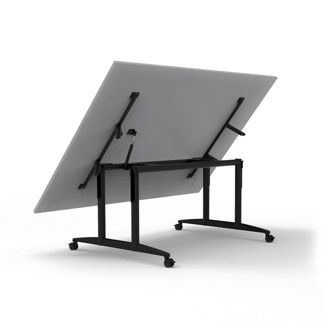 Nimbus XL Flip-Top Table is a Large Folding Table Solution on Castors