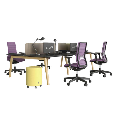Nova Wood Bench Desk