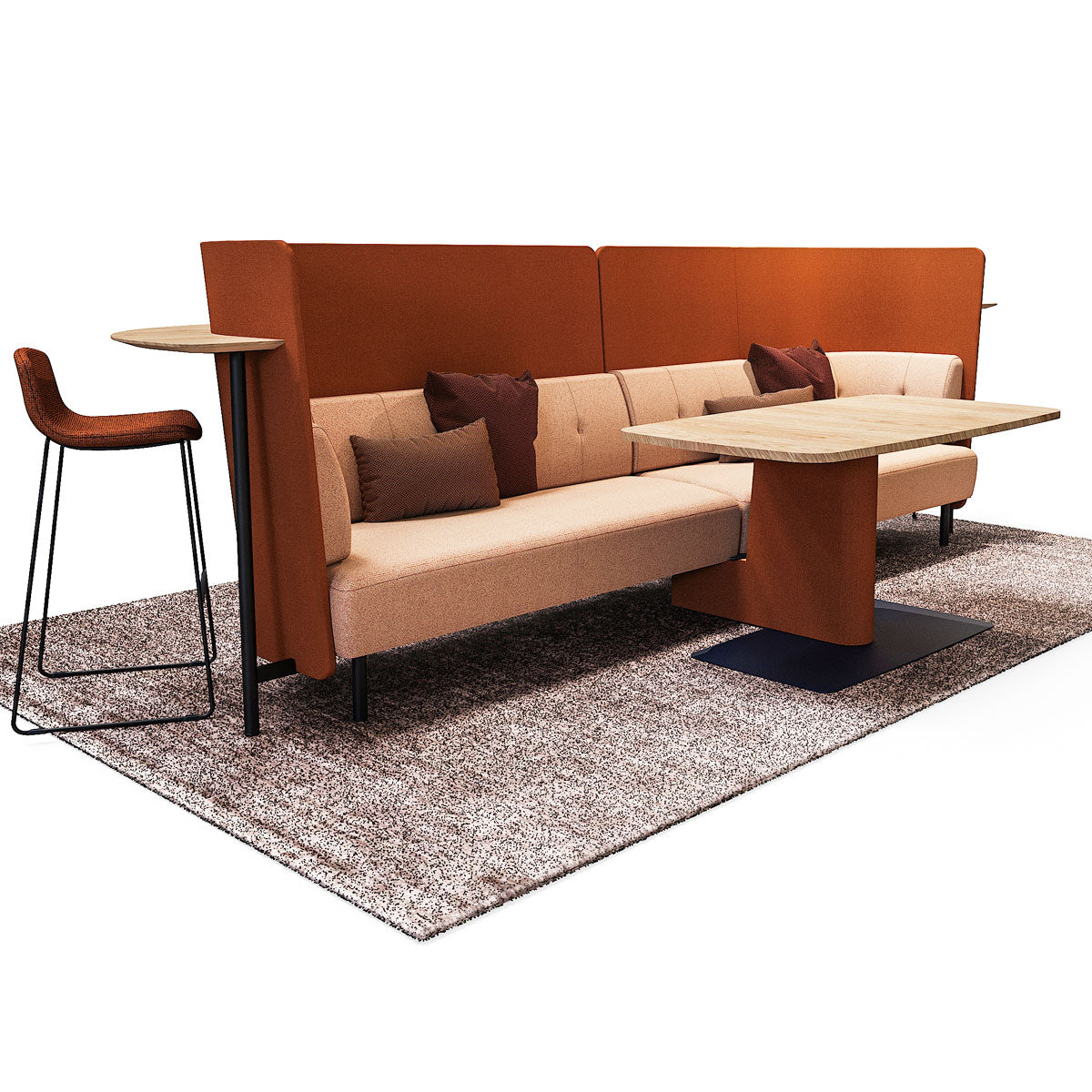 Beyond the Desk High Back Sofa